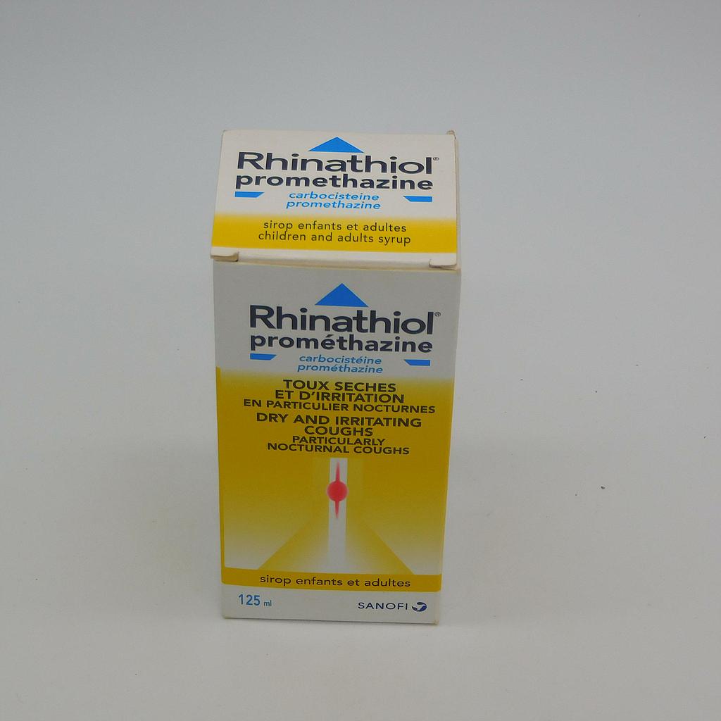 Promethazine 0.02g/100ml Carbocisteine 2g/100ml Syrup 125ml (Rhinathiol)