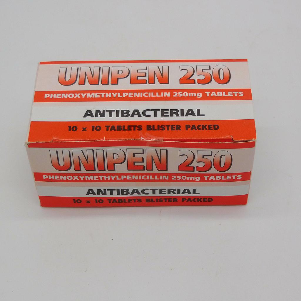 Phenoxymethyl Penicillin 250mg Tablets (Unipen)