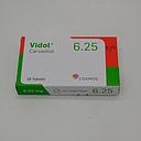 Carvedilol 6.25mg Tablets (Vidol)
