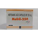 Mefenamic Acid 250mg Capsules (Mefril-250)