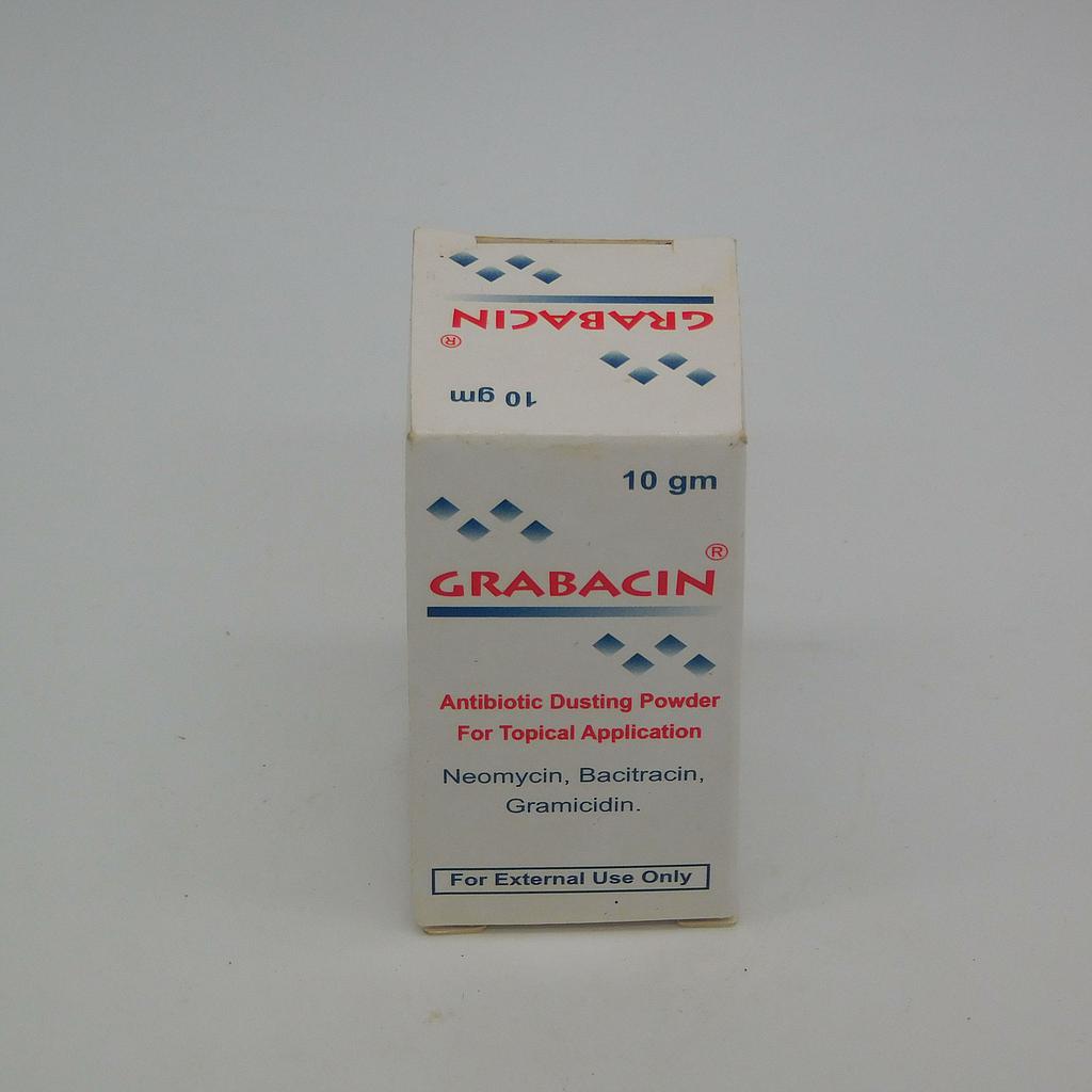 Antibiotic Dusting Powder 10gm (Grabacin)