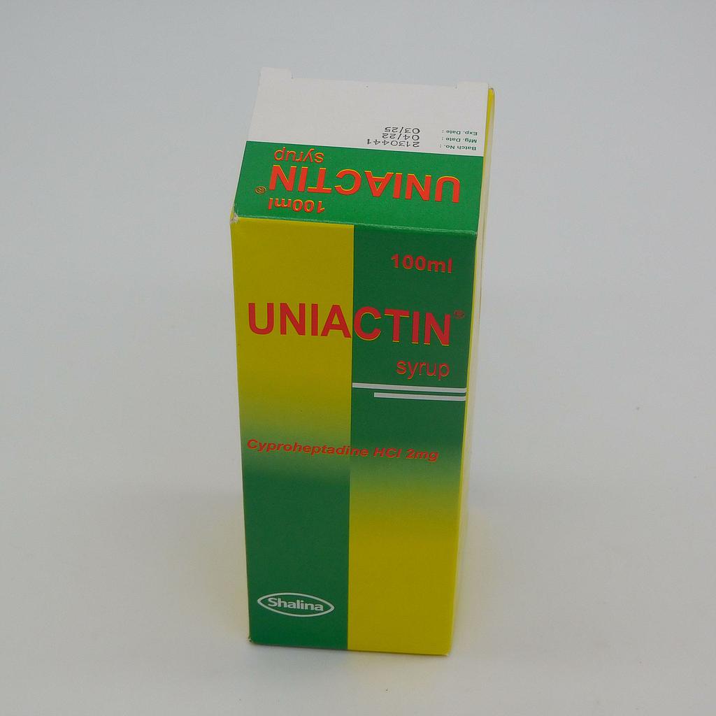 Cyproheptadine Syrup 100ml (Uniactin)