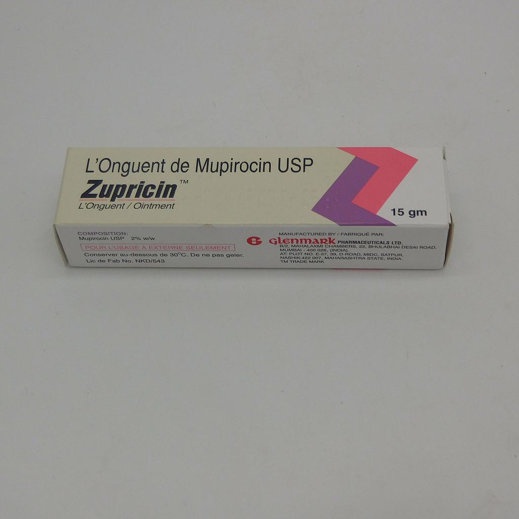Mupirocin Ointment 15g (Zupricin)