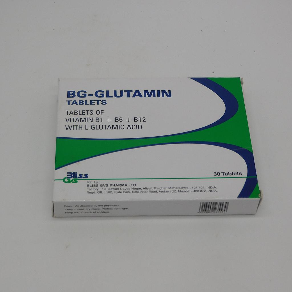 Vitamin B1+B6+B12/Glutamic Acid Tablets (BG-Glutamin)