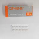 Clomifene Citrate BP 50mg Tablets (CIPHENE) 