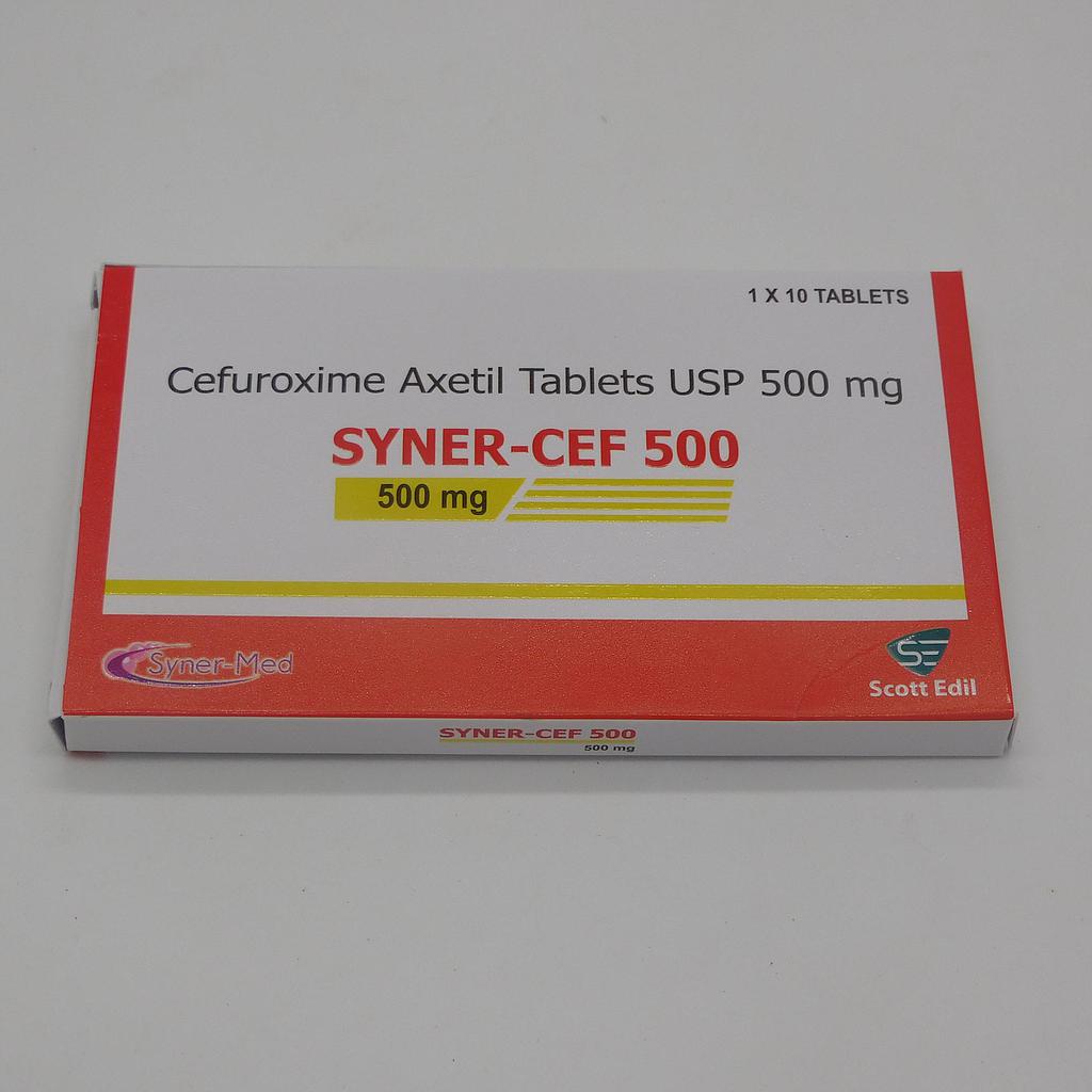 Cefuroxime Axetil 500mg Tablets (Syner-cef 500)