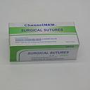 Nylon Surgical Sutures 40mm with Single Needle 75cm Size 2 Reverse Cutting (Channelmed)