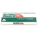 Pantoprazole 40mg Tablets (Ultop-40)