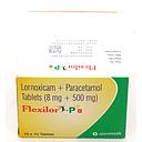 Lornoxicam/Paracetamol 8mg/500mg Tablets (Flexilor-P8)