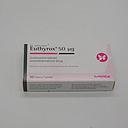 Levothyroxine 50µg Tablets (Euthyrox 50)