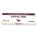 Cefixime 200mg Tablets (Cefiz-200)