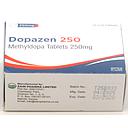 Methyldopa 250mg Blisters (Dopazen)