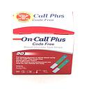 Blood Glucose Test Strips (On Call Plus Code free)