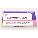 Amoxicillin/Clavulanate Potassium 375mg Tablets (Clavmoxy-375)