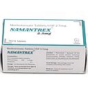 Methotrexate 2.5mg Tablets (Namantrex) 