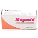 Magnesium Trisilicate/Aluminium Hydroxide Antacid Tablets Blister (Megacid)