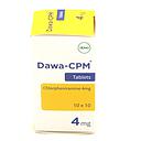 Chlorpheniramine 4mg Tablets Blister (Dawa-CPM)