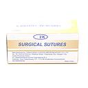 Catgut Surgical Sutures 40mm with Single Needle 75cm Size 2/0 Round Body (2K)