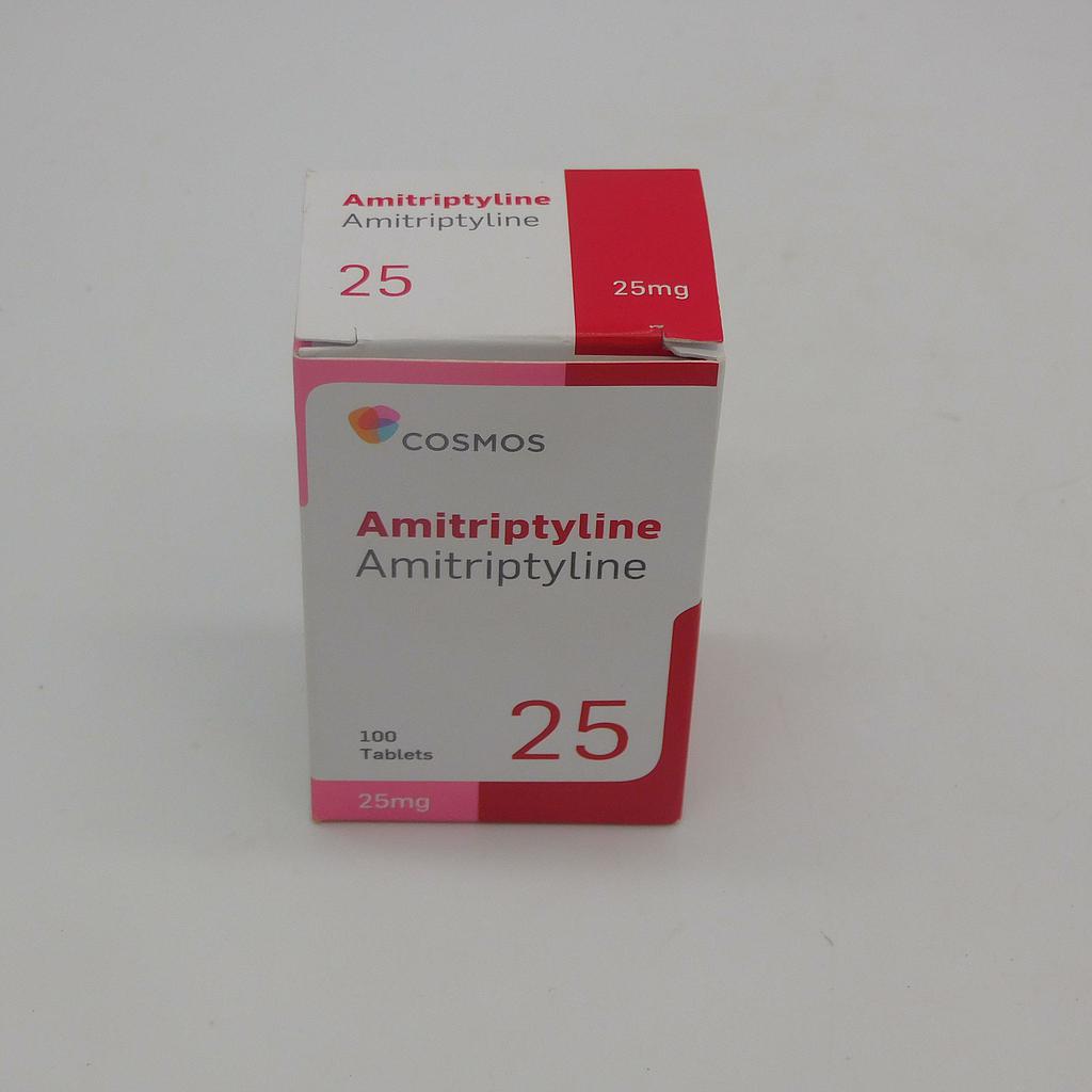 Amitriptyline 25mg Tablets (Cosmos)