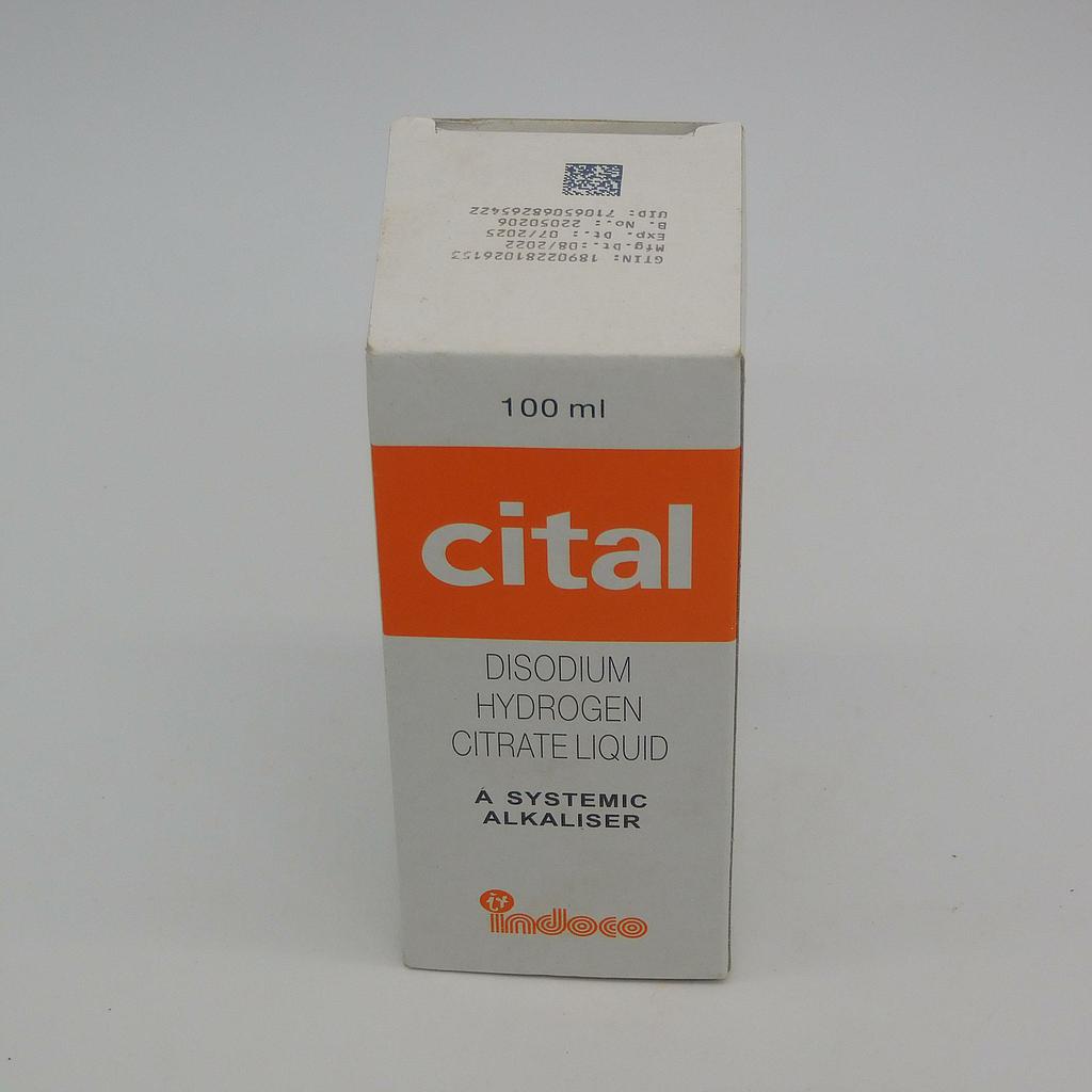 Disodium Hydrogen Citrate 1.37g Liquid 100ml (Cital)