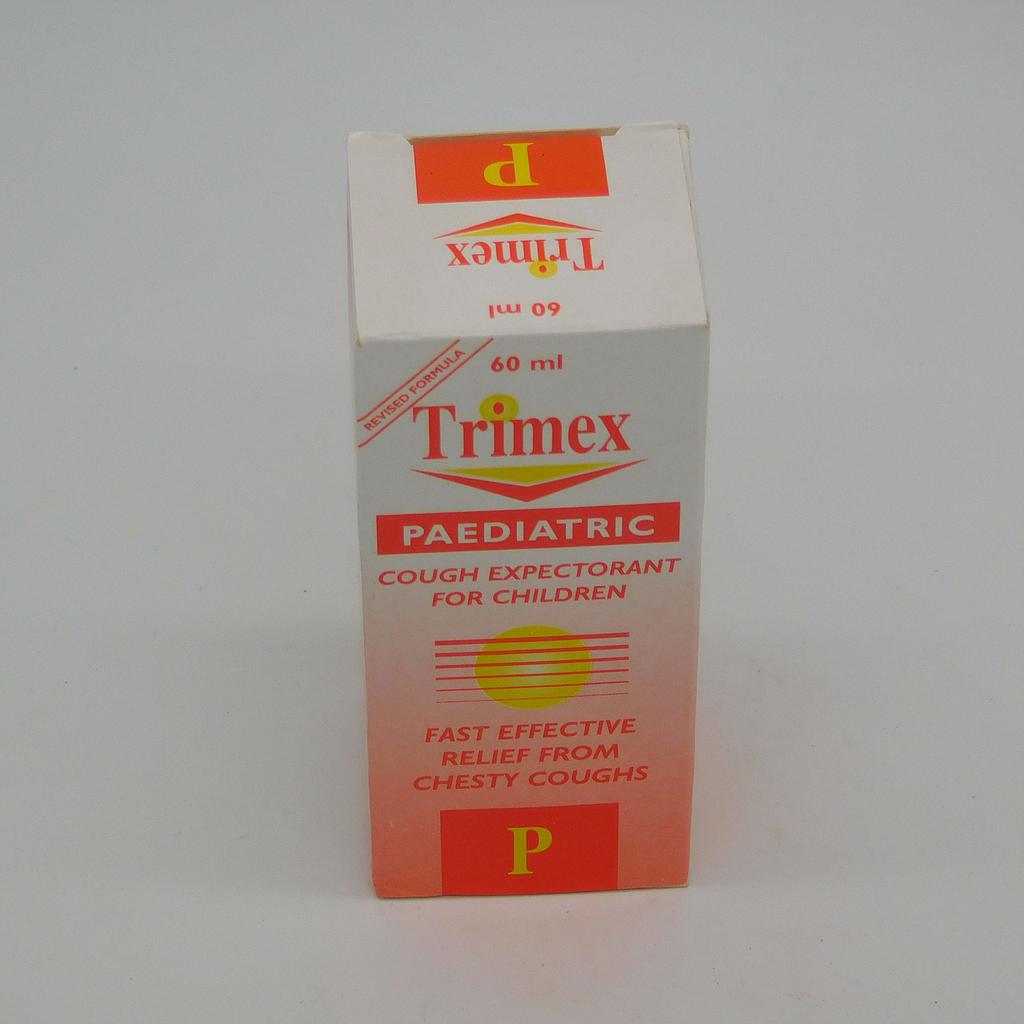 Chlorpheniramine Maleate/Pseudoephedrine HCl/Guaifenesin 1mg/15mg/50mg/5ml Syrup 60ml (Trimex Paediatric)