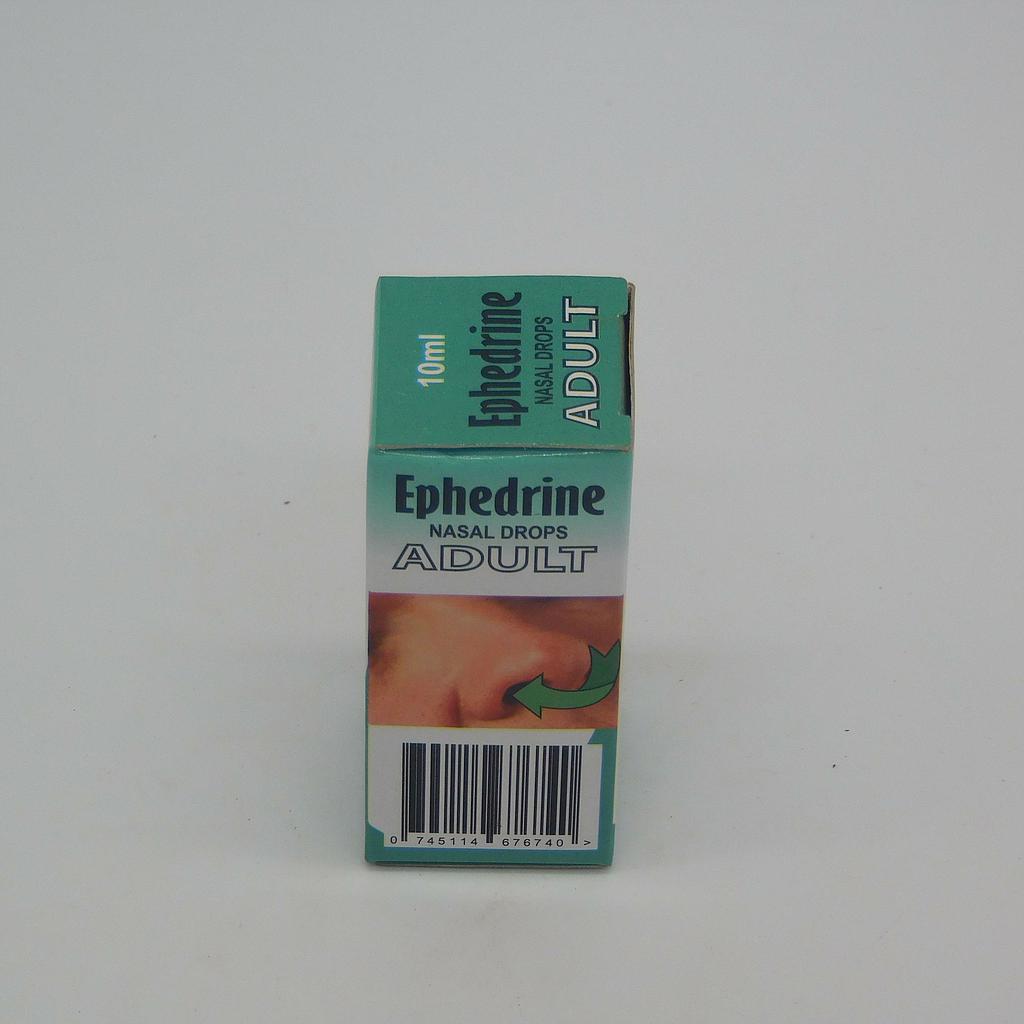 Ephedrine Adult Nasal Drops 10ml (Ephedrine)