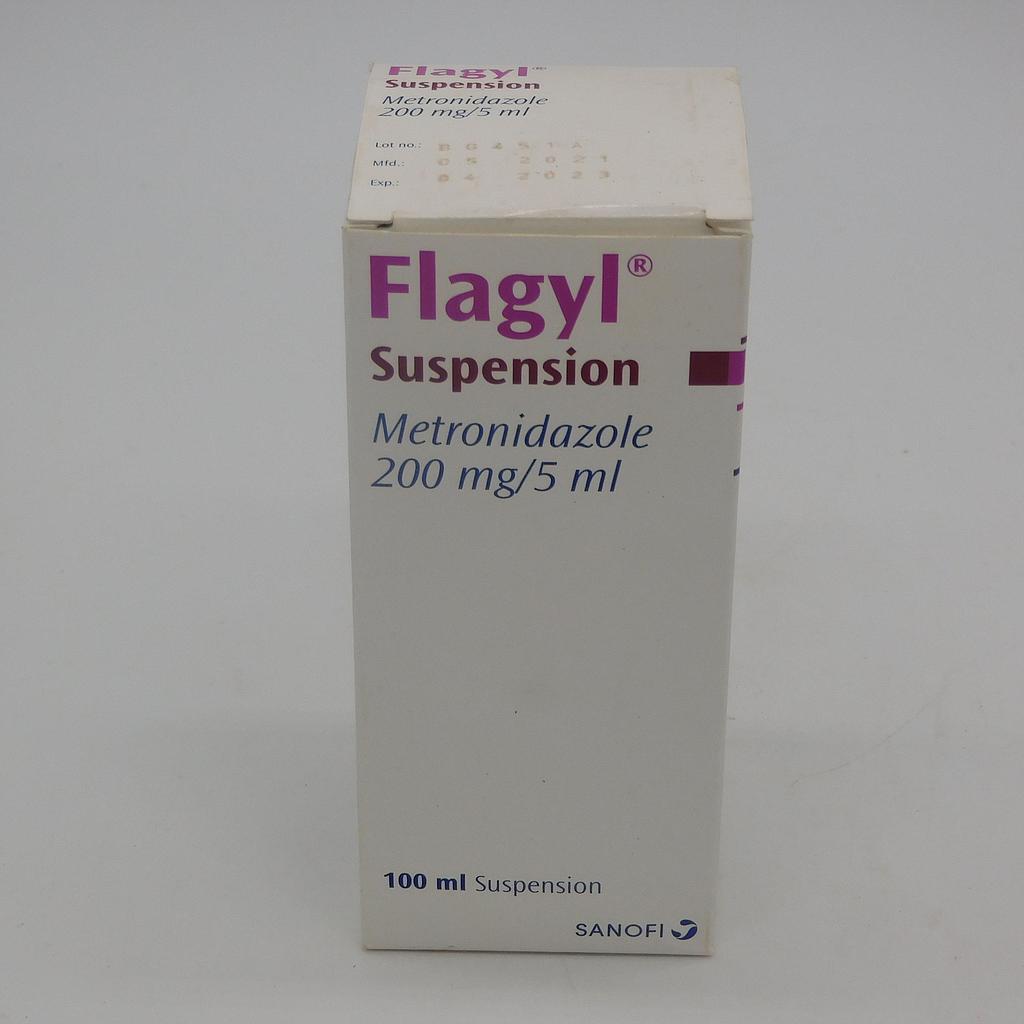 Metronidazole 100ml Suspension (Flagyl)