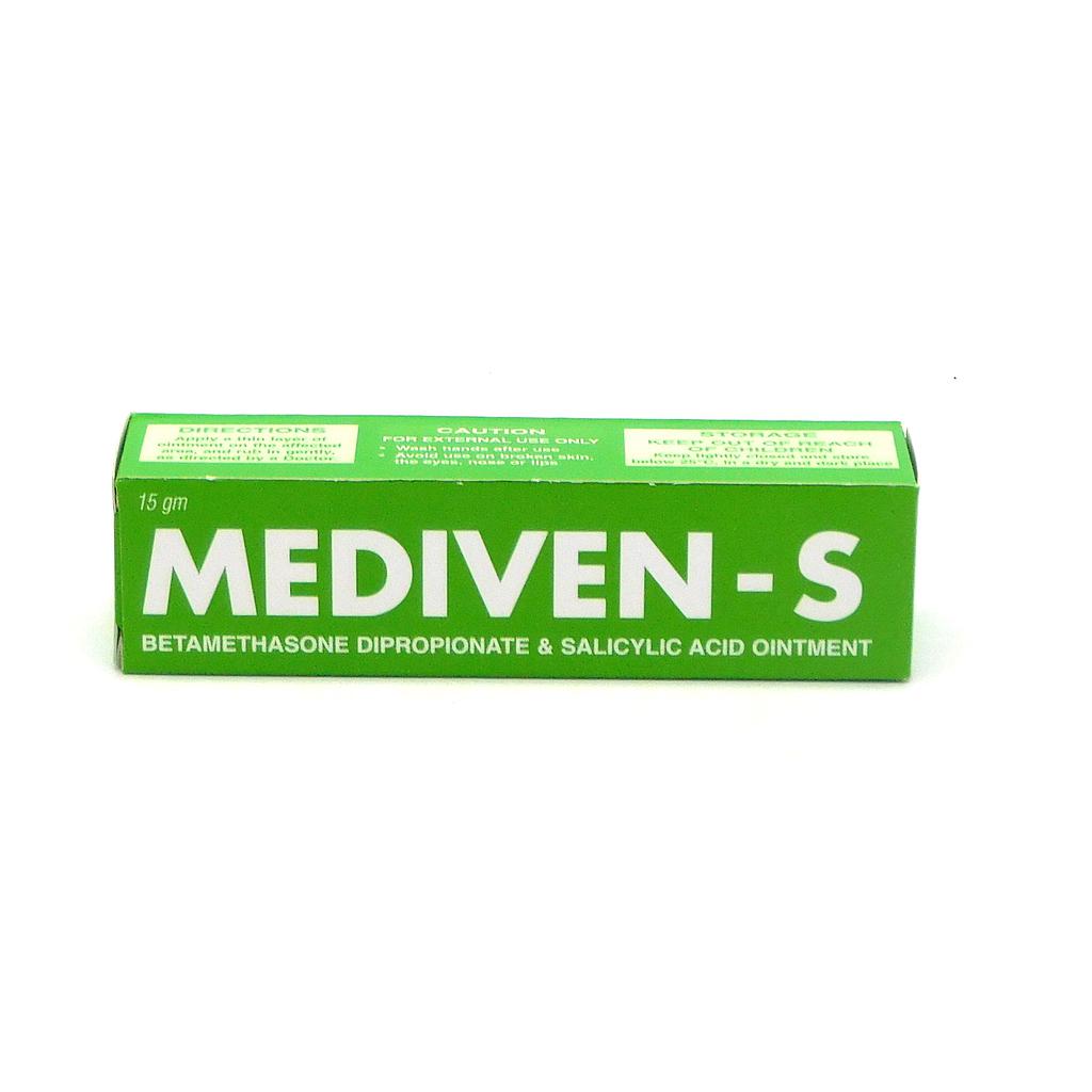 Betamethasone/Salicylic Acid Ointment 15g (Mediven-S)