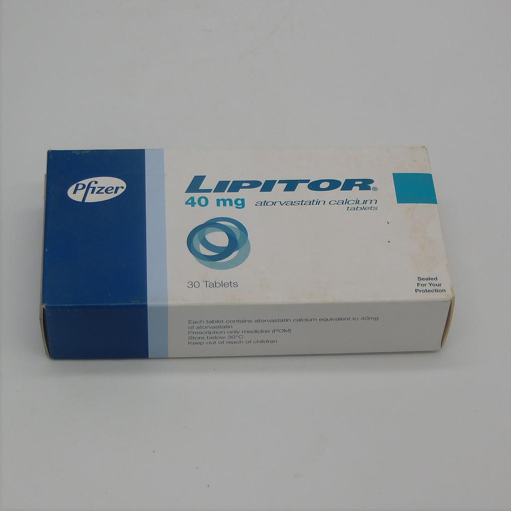 Atorvastatin 40mg Tablets (Lipitor)