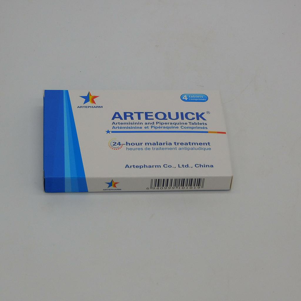 Artemisinin/Piperaquine 62.5/375mg Tablets (Artequick)