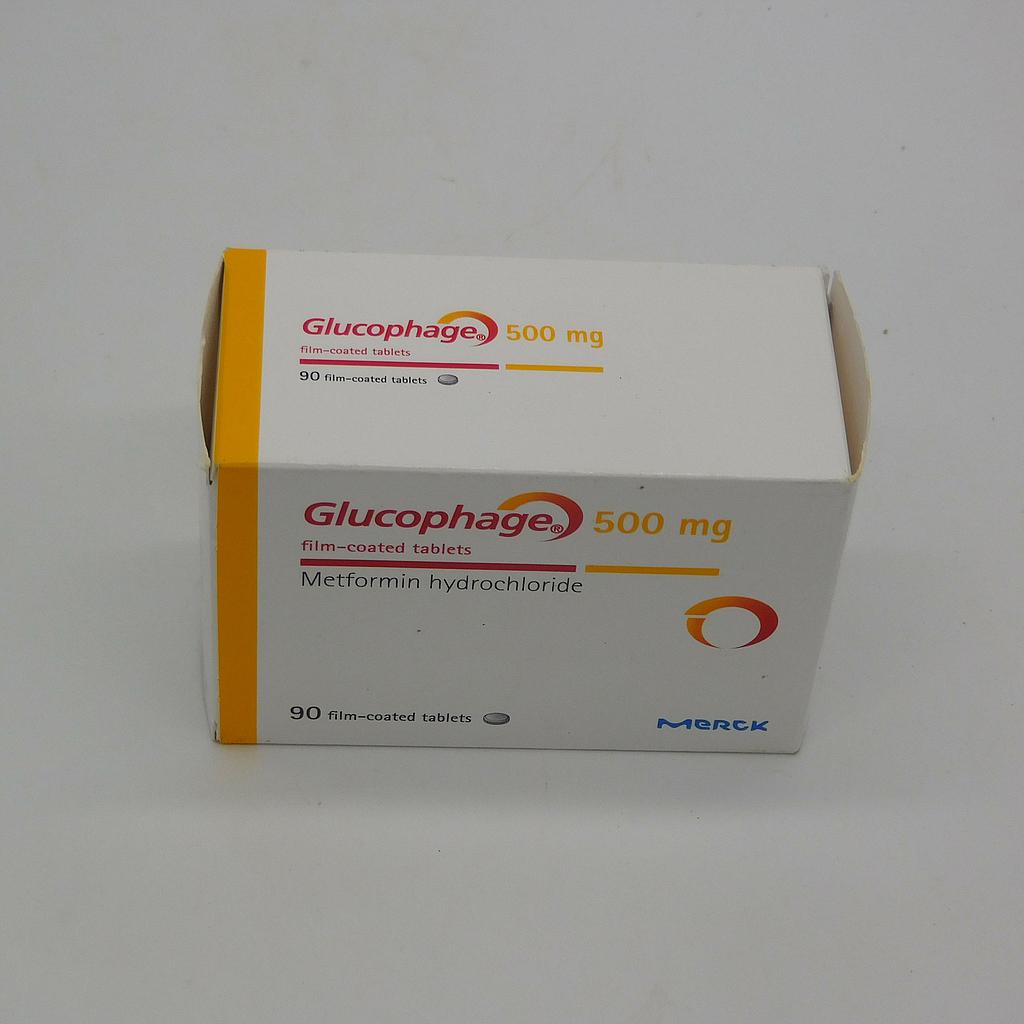 Metformin 500mg Tablets (Glucophage)
