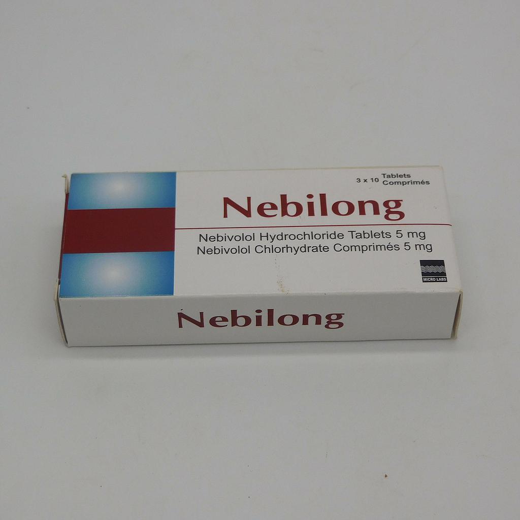 Nebivolol Hydrochloride 2.5mg Tablets (Nebilong)