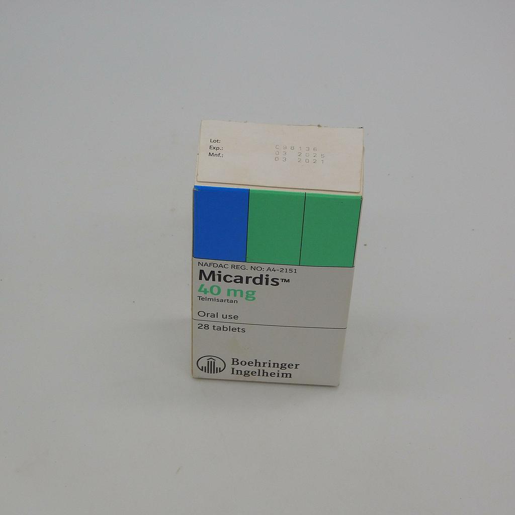 Telmisartan 40mg (Micardis)