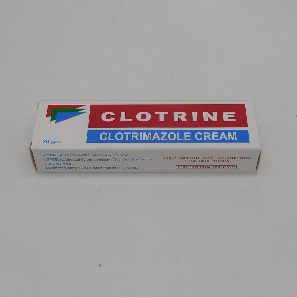 Clotrimazole Cream 20g (Clotrine)