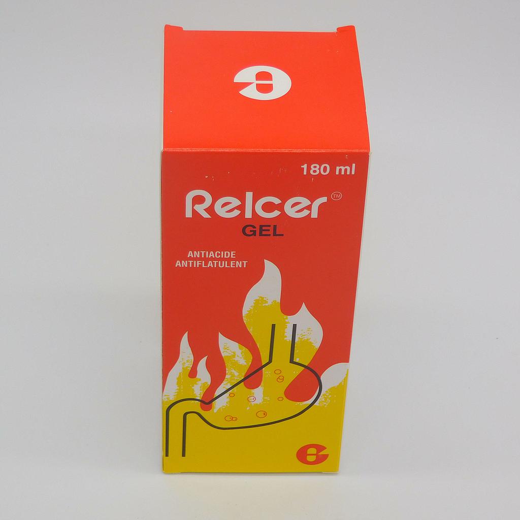 Aluminium Hydroxide/Magnesium Hydroxide/ Simethicone/ Deglycyrrhizinated Liquorice 365mg/80mg/100mg/400mg 180ml (Relcer)