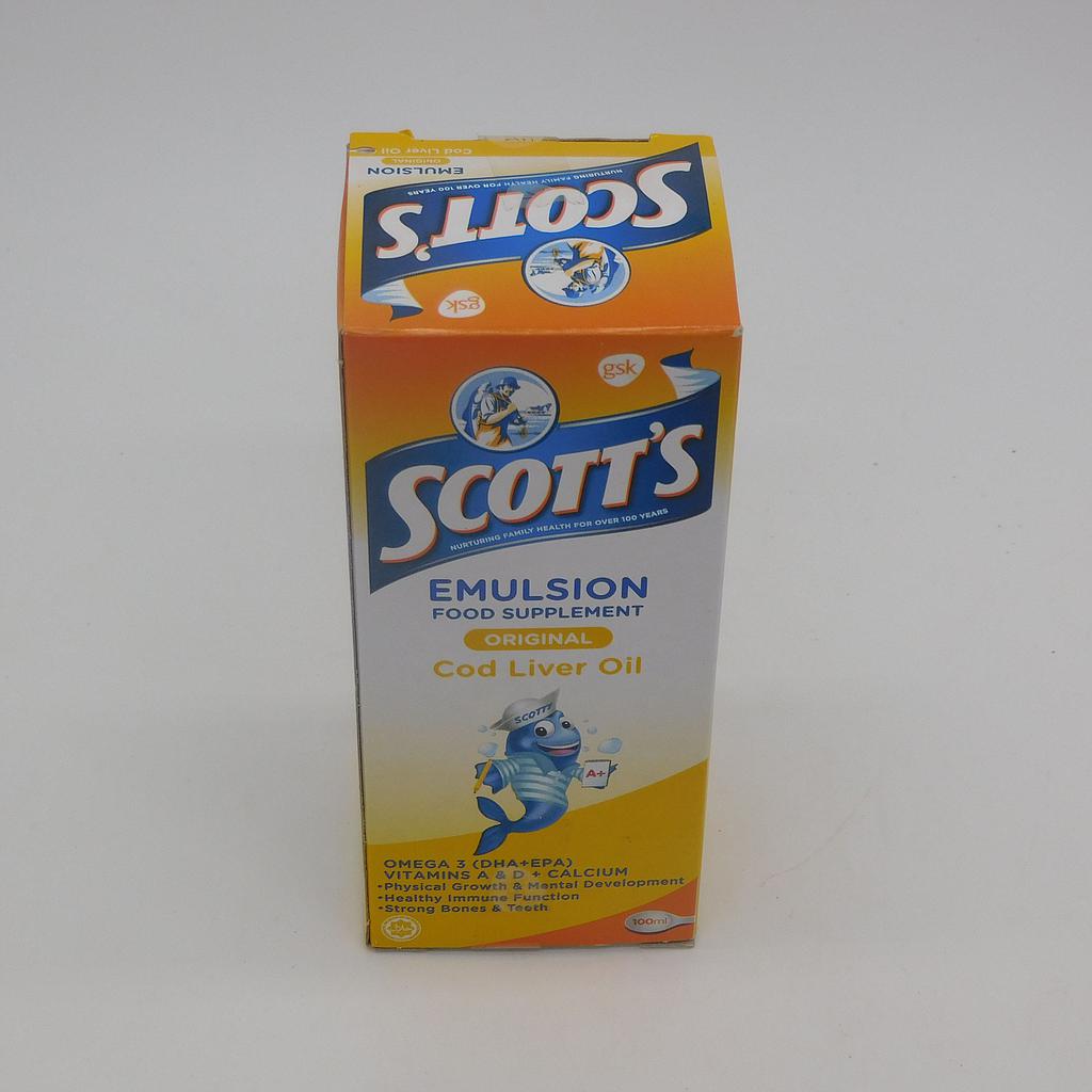 Scotts Emulsion 100ml Regular (GSK)