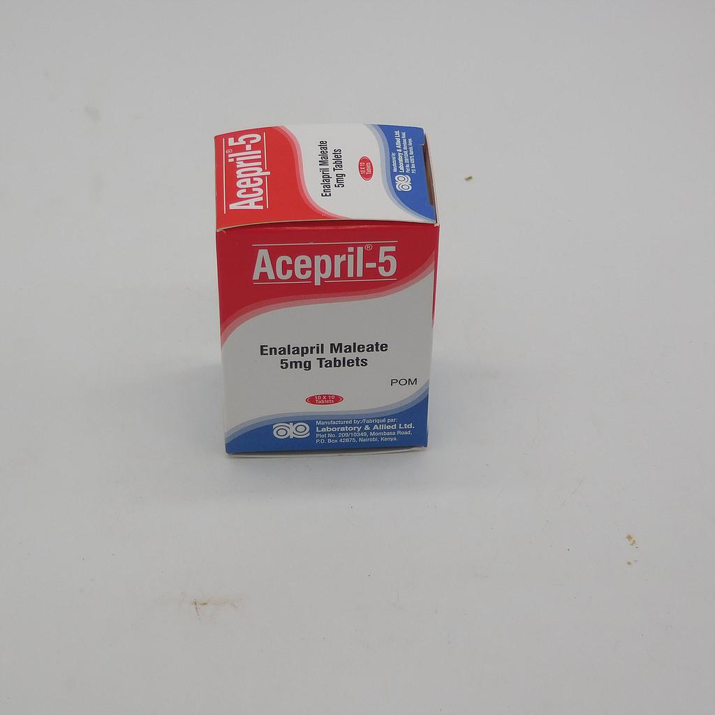 Enalapril 5mg Tablets (Acepril)