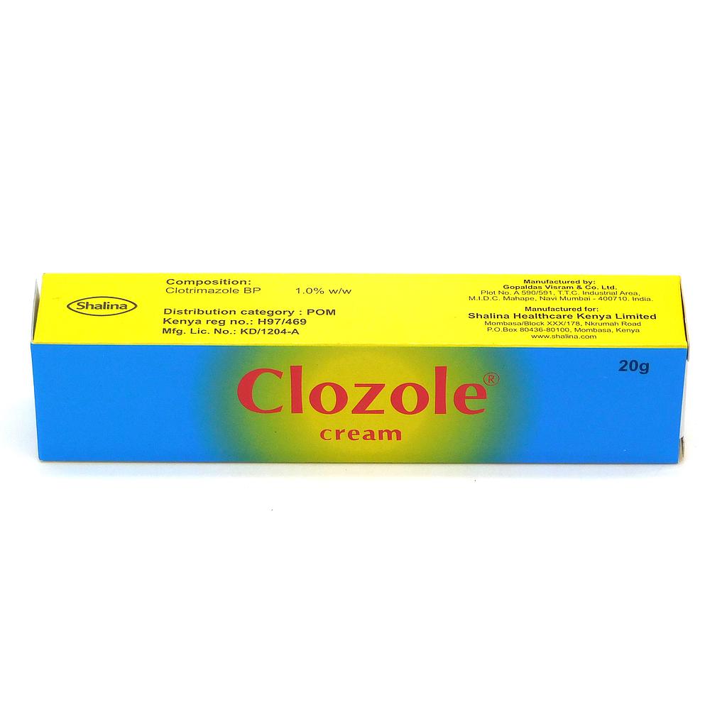 Clotrimazole Cream 20g (Clozole)