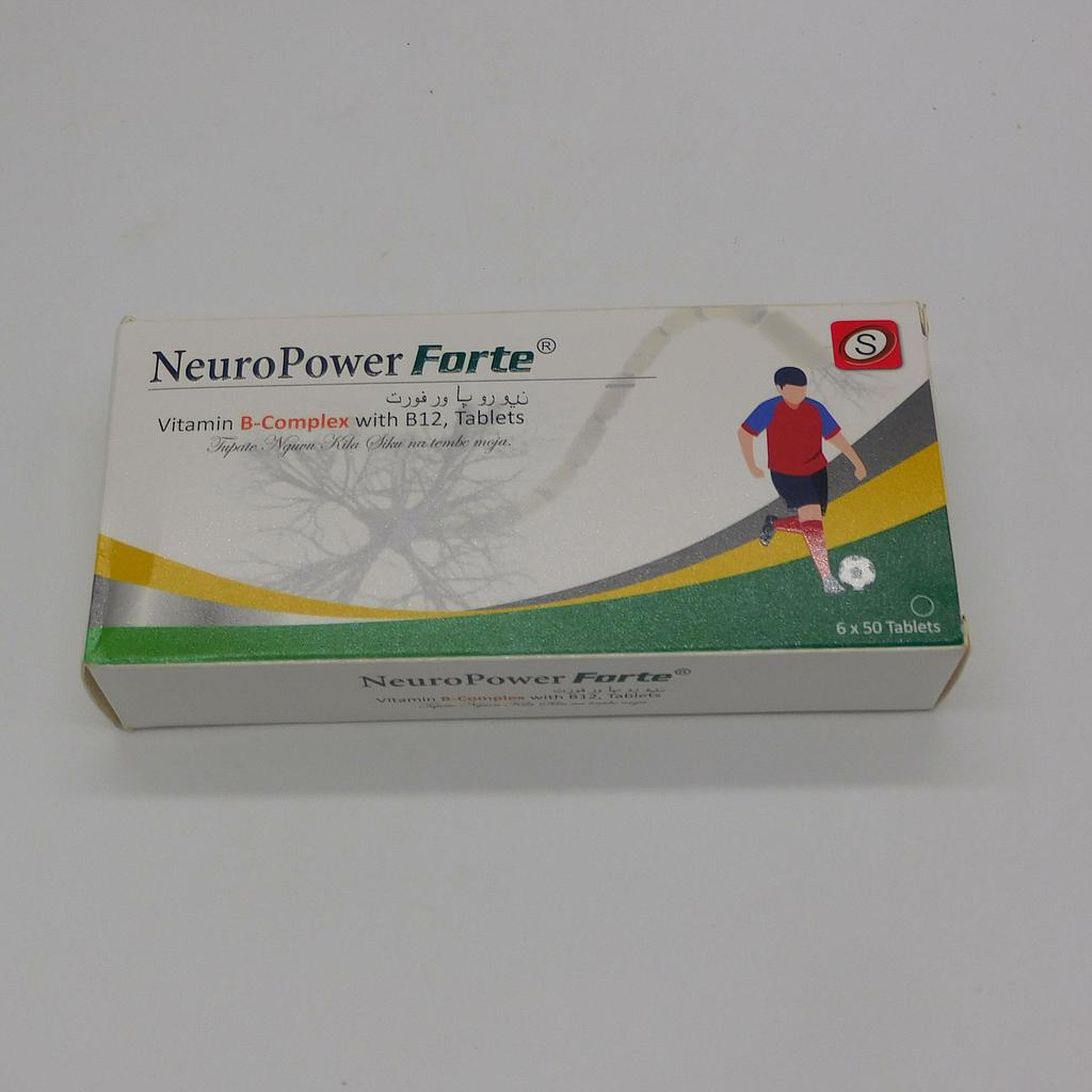 Vitamin B Complex Tablets Blister (NeuroPower Forte)