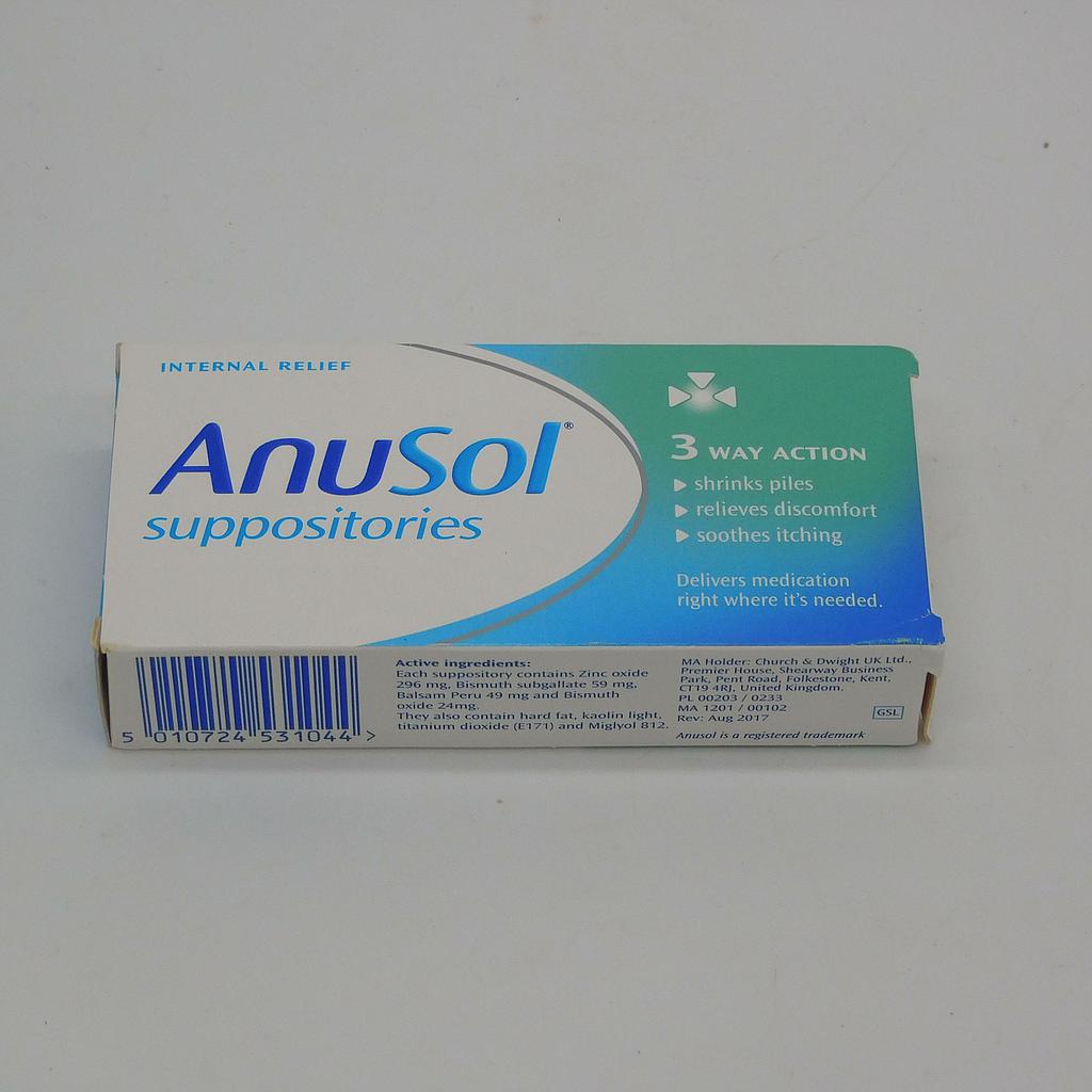 Anusol Suppositories (Farmea)