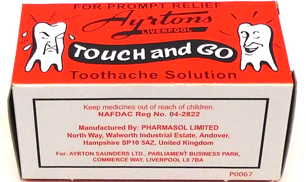 Touch and Go 7ml (Pharmasal ltd)
