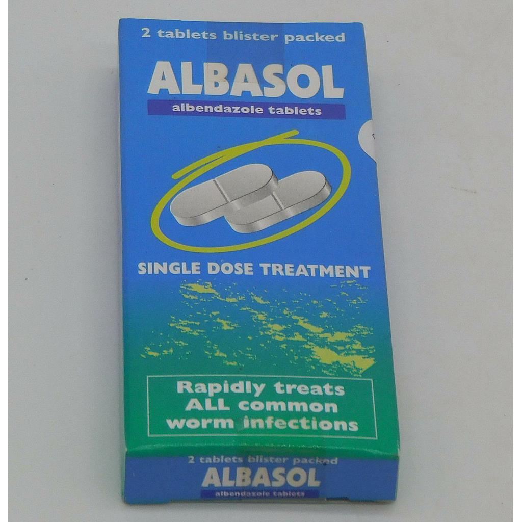 Albendazole 400mg Tablets (Albasol)