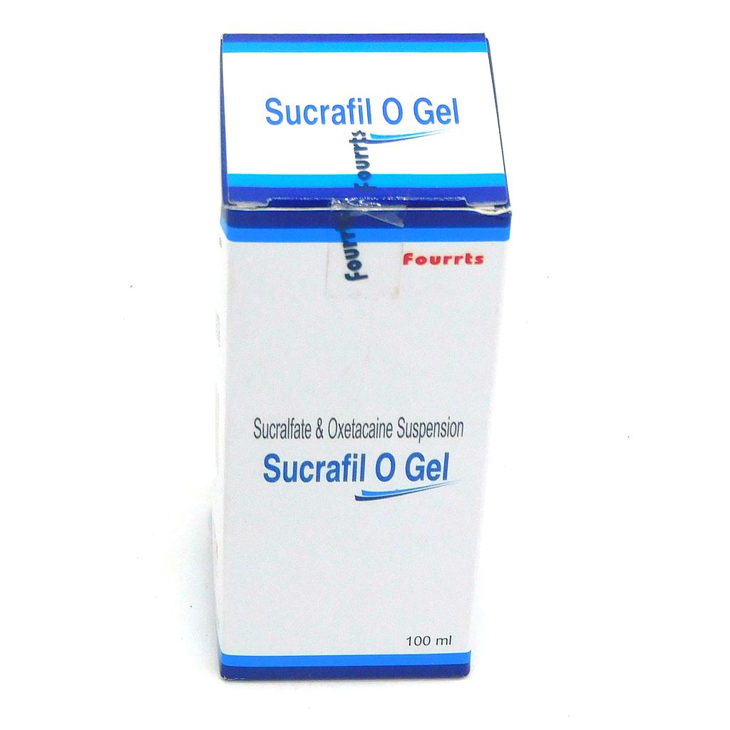 Sucralfate/Oxetacaine 1000mg/20mg/10ml Suspension 100ml (Sucrafil O Gel)