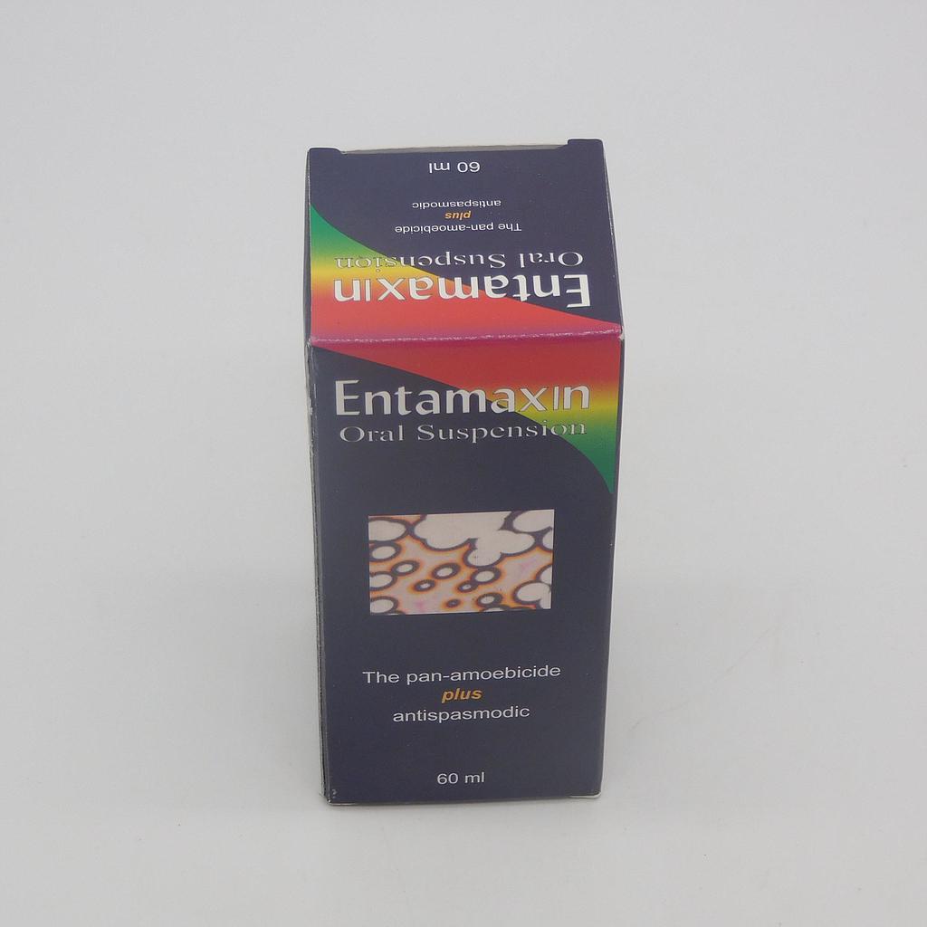Diloxanide/Metronidazole Suspension 250mg/200mg / 10ml suspension 60ml (Entamaxin)