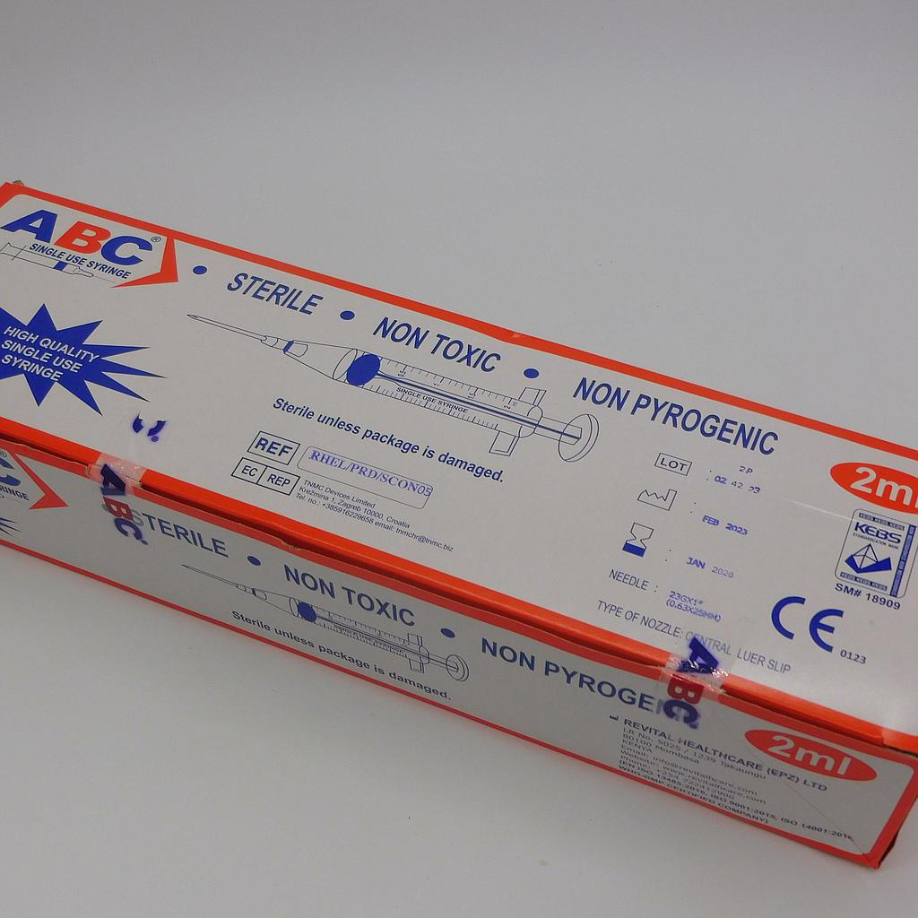 Syringe 2cc With Needle (EPZ)