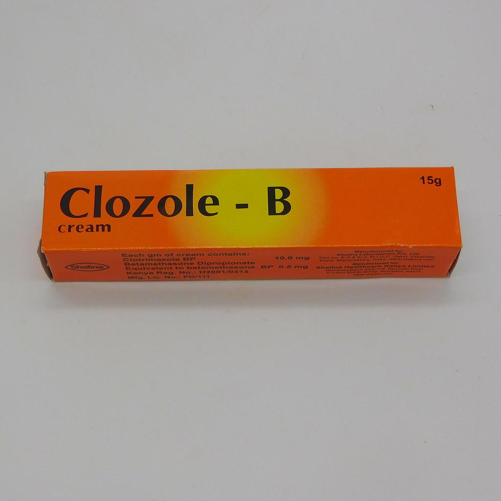 Clotrimazole/Betamethasone Cream 15g (Clozole B)