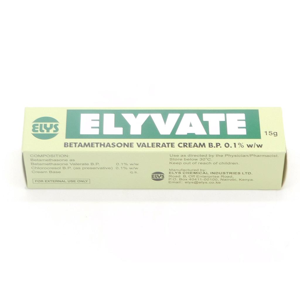 Betamethasone Cream 15g (Elyvate)
