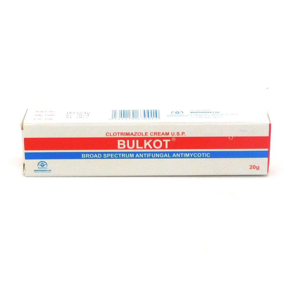 Clotrimazole Cream 20g (Bulkot)