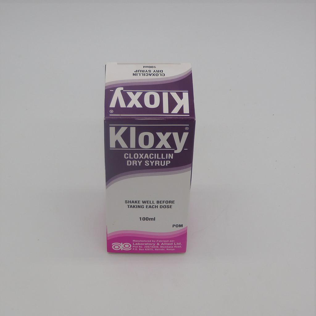 Cloxacillin 125mg/5ml Suspension 100ml (Kloxy)