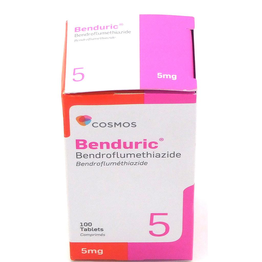 Bendroflumethiazide 5mg Tablets (Benduric)